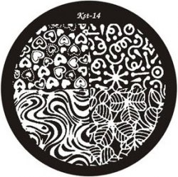 Kaleidoscope by El Corazon Stamping Disk №kst-14