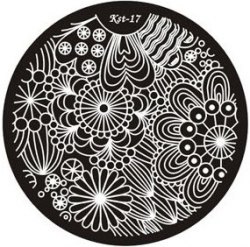 Kaleidoscope by El Corazon Stamping Disk №kst-17