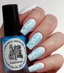 Kaleidoscope by El Corazon Stamping Polish №st-34 Blue Hawaii 8ml