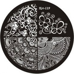Kaleidoscope by El Corazon Stamping Disk №kst-119