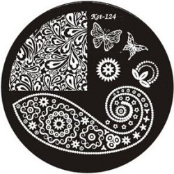 Kaleidoscope by El Corazon Stamping Disk №kst-124