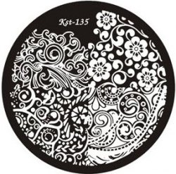Kaleidoscope by El Corazon Stamping Disk №kst-135
