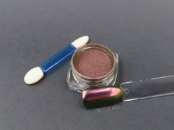 Nail Art Chrome Mirror Powder - Red Multichrome