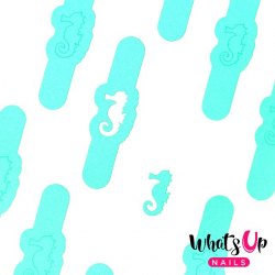 Whats Up Nails Seahorse Stickers and Stencils