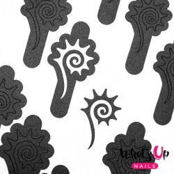 Whats Up Nails Tribal Sun Stencils