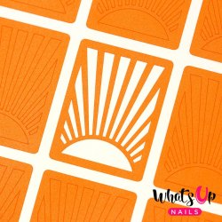 Whats Up Nails Sunrise Stencils