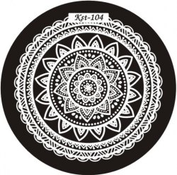 Kaleidoscope by El Corazon Stamping Disk №kst-104