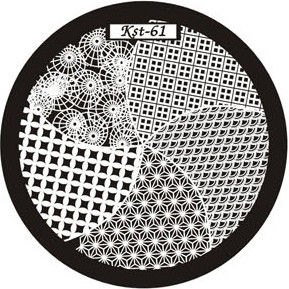 Kaleidoscope by El Corazon Stamping Disk №kst-61