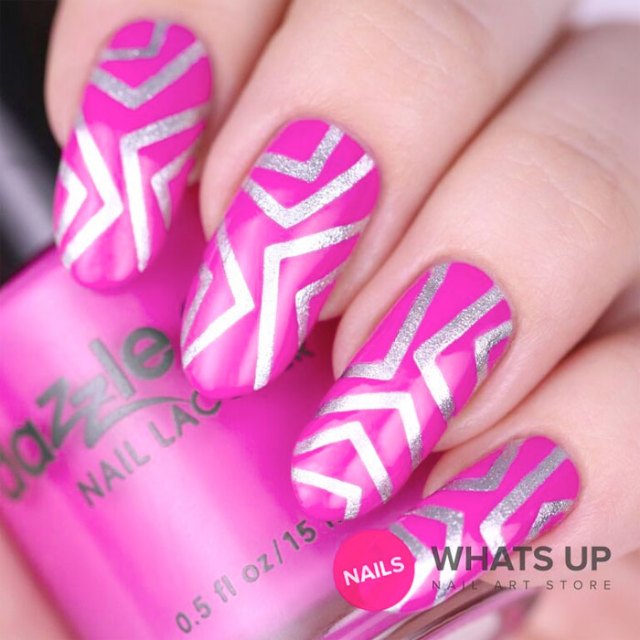 Whats Up Nails Skinny Chevron Tape