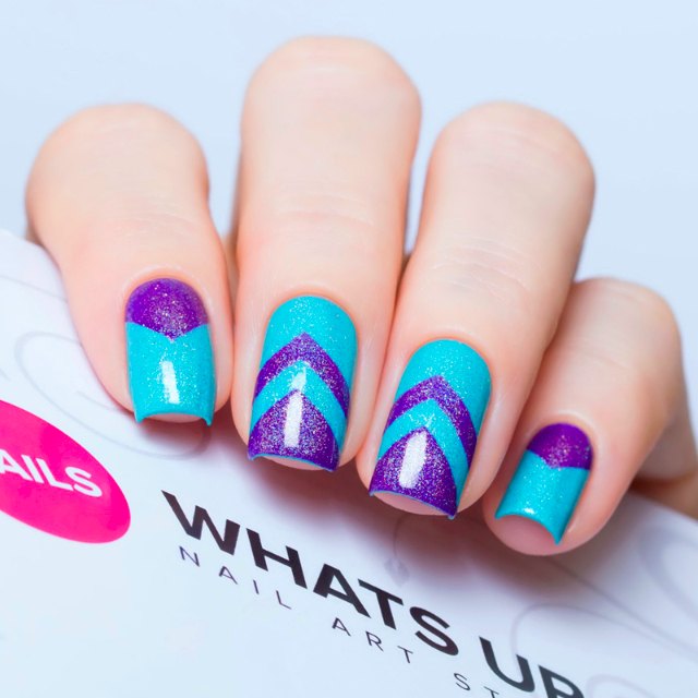 Whats Up Nails Wide Chevron Tape