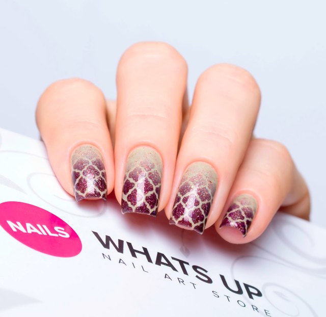 Whats Up Nails Moroccan Stencil