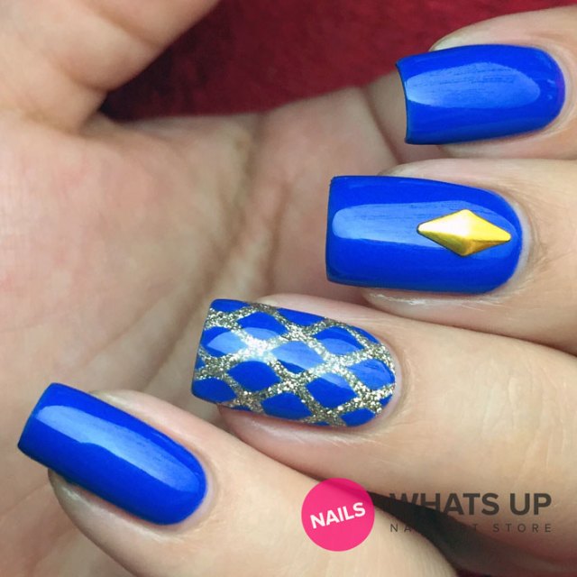 Whats Up Nails Fishnet Stencil