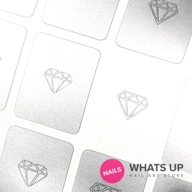 Whats Up Nails Diamond Gemstone Stickers  Stencils