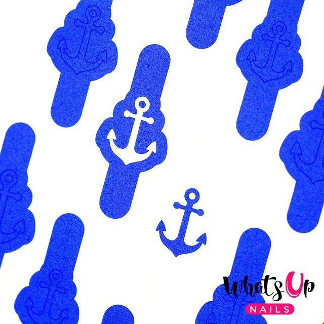 Whats Up Nails Anchor Stickers  Stencils