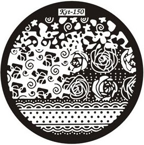 Kaleidoscope by El Corazon Stamping Disk №kst-150