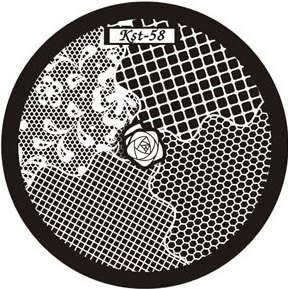 Kaleidoscope by El Corazon Stamping Disk №kst-058