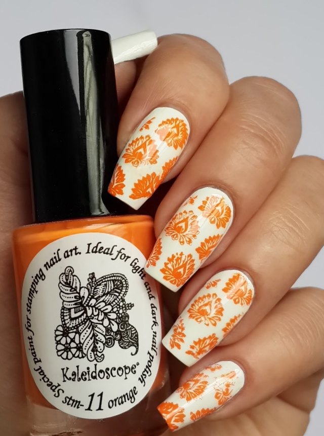 Kaleidoscope by El Corazon Stamping Polish №st-11 Orange 8ml