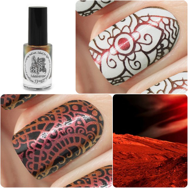 Kaleidoscope by El Corazon Stamping Polish №st-53 Mysterious Mars 8ml