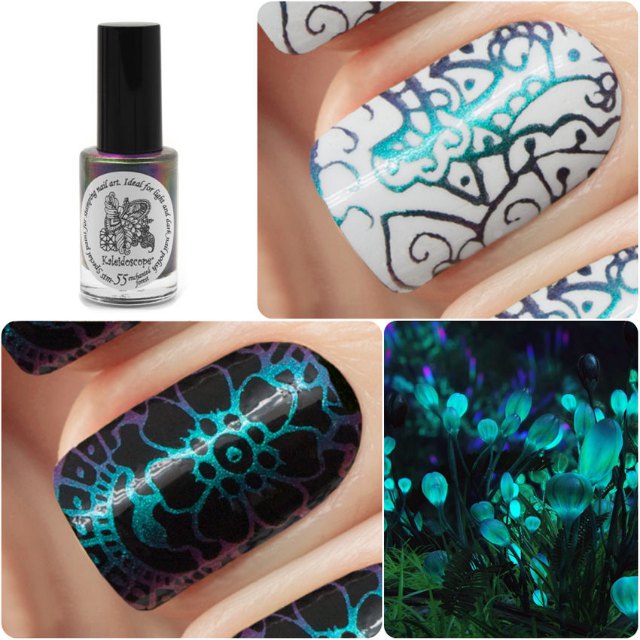 Kaleidoscope by El Corazon Stamping Polish №st-55 Enchanted Forest 8ml