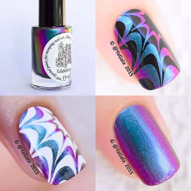 Kaleidoscope by El Corazon Stamping Polish №st-55 Enchanted Forest 8ml