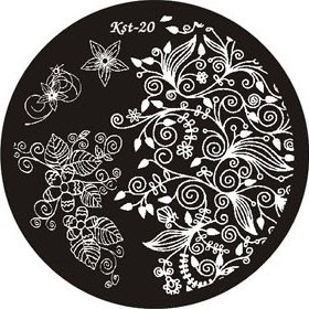 Kaleidoscope by El Corazon Stamping Disk №kst-20