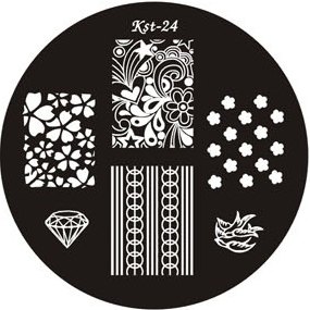 Kaleidoscope by El Corazon Stamping Disk №kst-24