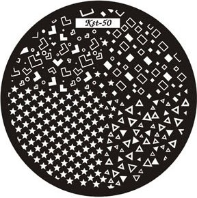 Kaleidoscope by El Corazon Stamping Disk №kst-50