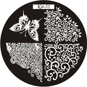 Kaleidoscope by El Corazon Stamping Disk №kst-52