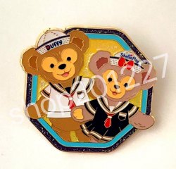 (二手) HK Disneyland Pins 襟章 徽章 Duffy 達菲熊 Shellimay 雪莉玫