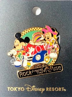日本 Disney Pins 襟章 徽章  Mickey 米奇 Minnie 米妮 美妮