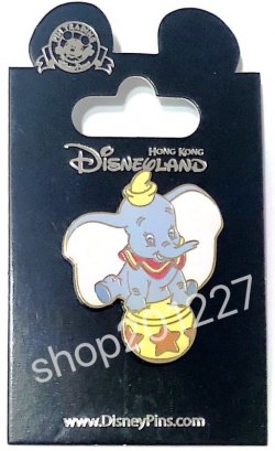 HK Disneyland Pins 襟章 徽章 Dumbo 小飛象