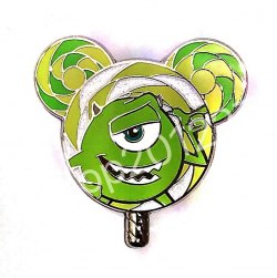 HK Disneyland Pins 襟章 徽章 lollipop 棒棒糖 波板糖 Monster Company 怪獸公司 Mike 大眼仔