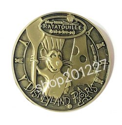 (二手) HK Disneyland Pins 襟章 徽章 Ratatouille 五星級大鼠