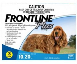 寵物用品 Frontline Plus for Dog (10kg-20kg) 保證香港行貨