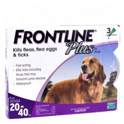 寵物用品 Frontline Plus for Dog (20kg-40kg) 保證香港行貨