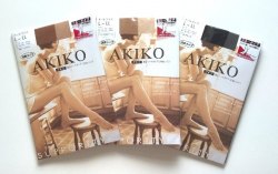 日本製 片倉工業 AKIKO SUPPORT TYPE  無褲印全透明純色薄絲襪褲 SP3005N  L~LL