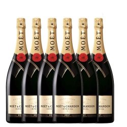(原箱6支包送貨) Champagne Moet Chandon Brut Imperial 酩悦香檳 750ml