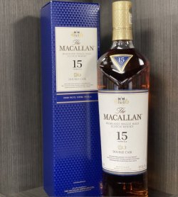 香港行貨 Macallan 15 years old Double cask Single Malt Whisky 麥卡倫15年雪莉雙桶單一麥芽威士忌 700ml