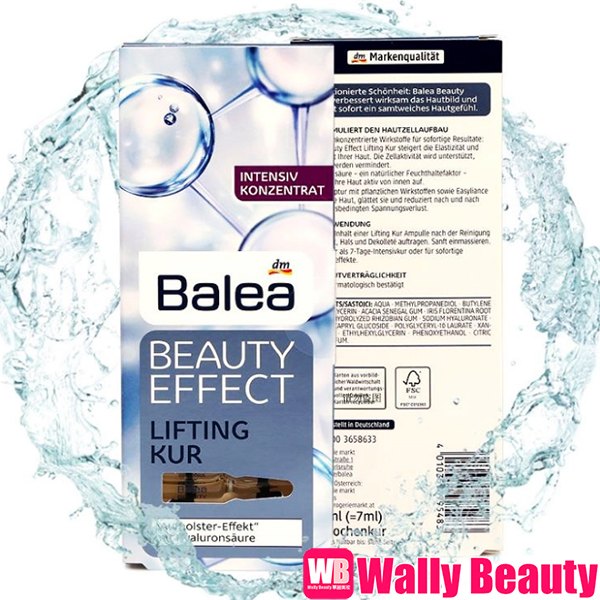 德國Balea 透明質酸(玻尿酸)緊緻提拉安瓶 (7支裝 x 1ml) 德國Balea 透明質酸(玻尿酸)緊緻提拉安瓶 (7支裝 x 1ml)