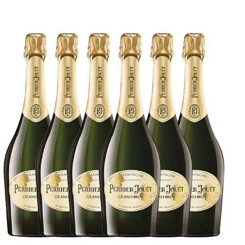 (原箱6支包送貨) Champagne Perrier Jouet Grand Brut 750mL 巴黎之花 香檳