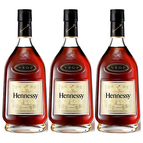 (免費送貨) 3支 Hennessy VSOP Cognac 軒尼詩 VSOP 干邑 700ml