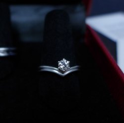 【MISS V】Engagement Ring (Lab-Grown0.3ct)