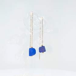 Raw Lapis Lazuli (Earrings)