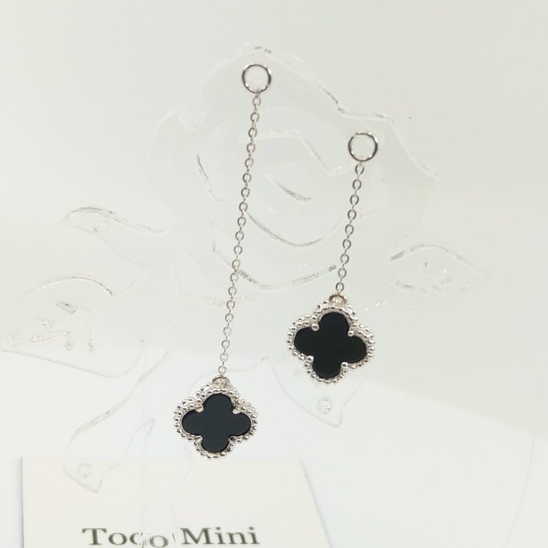 【Ink Black】Mother-of-Pearl (Detachable Earring Charms)