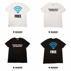 T maker - Wifi logo tee