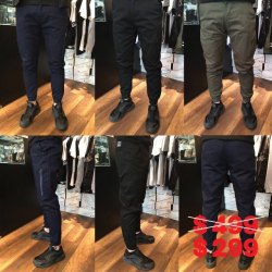 0230 Jogger zip pants 本月大優惠 $299一條/兩條 $576