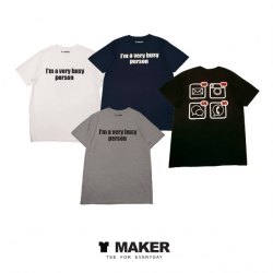 T Maker 2016 S/S Busy Person logo tee 四色上架！