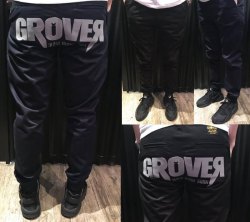 GROVER 16FW 最新 315 BOMB 3M 反光 LOGO Jogger 兩色今日齊size 上架！