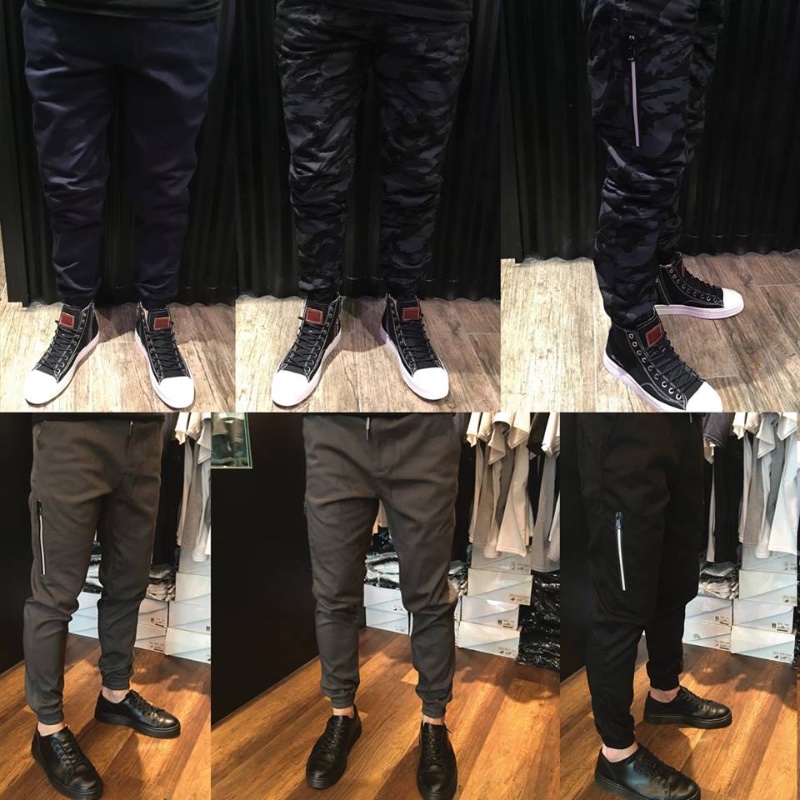 0237 反光拉鍊 Jogger pants 上架 $288一條（ 只限郵購 ）/ 兩條 $569