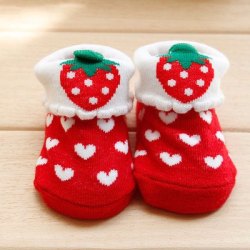 新生兒襪子0-3個月純棉薄地板襪
